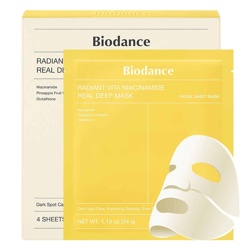 RADIANT VITA NIACINAMIDE REAL DEEP MASK (MASCARILLA FACIAL PARA LUMINOSIDAD)